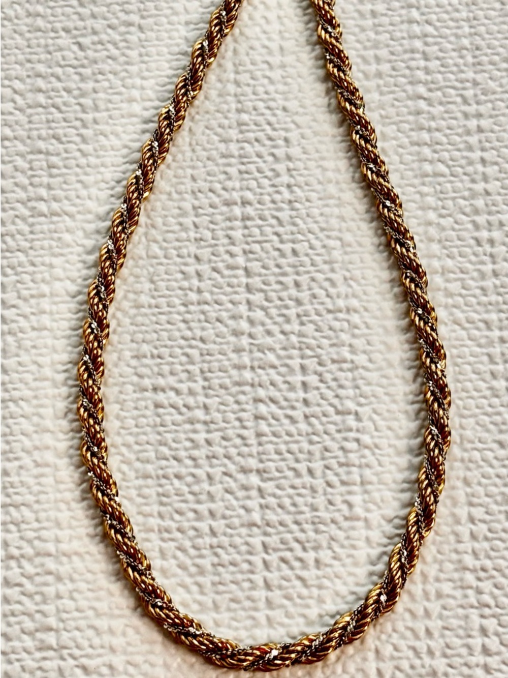 Gold-Tone Twisted Rope Necklace - Women Jewelry